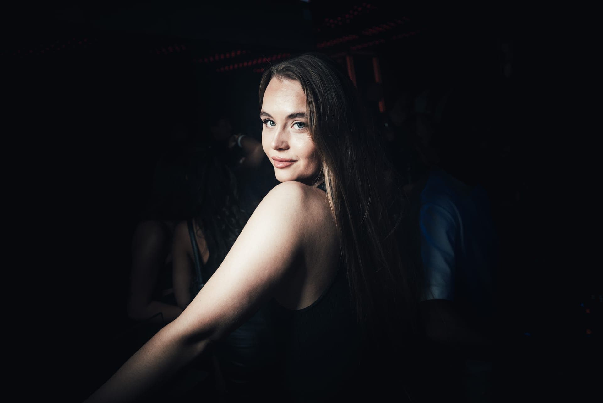 London nightlife areas overview with city lights