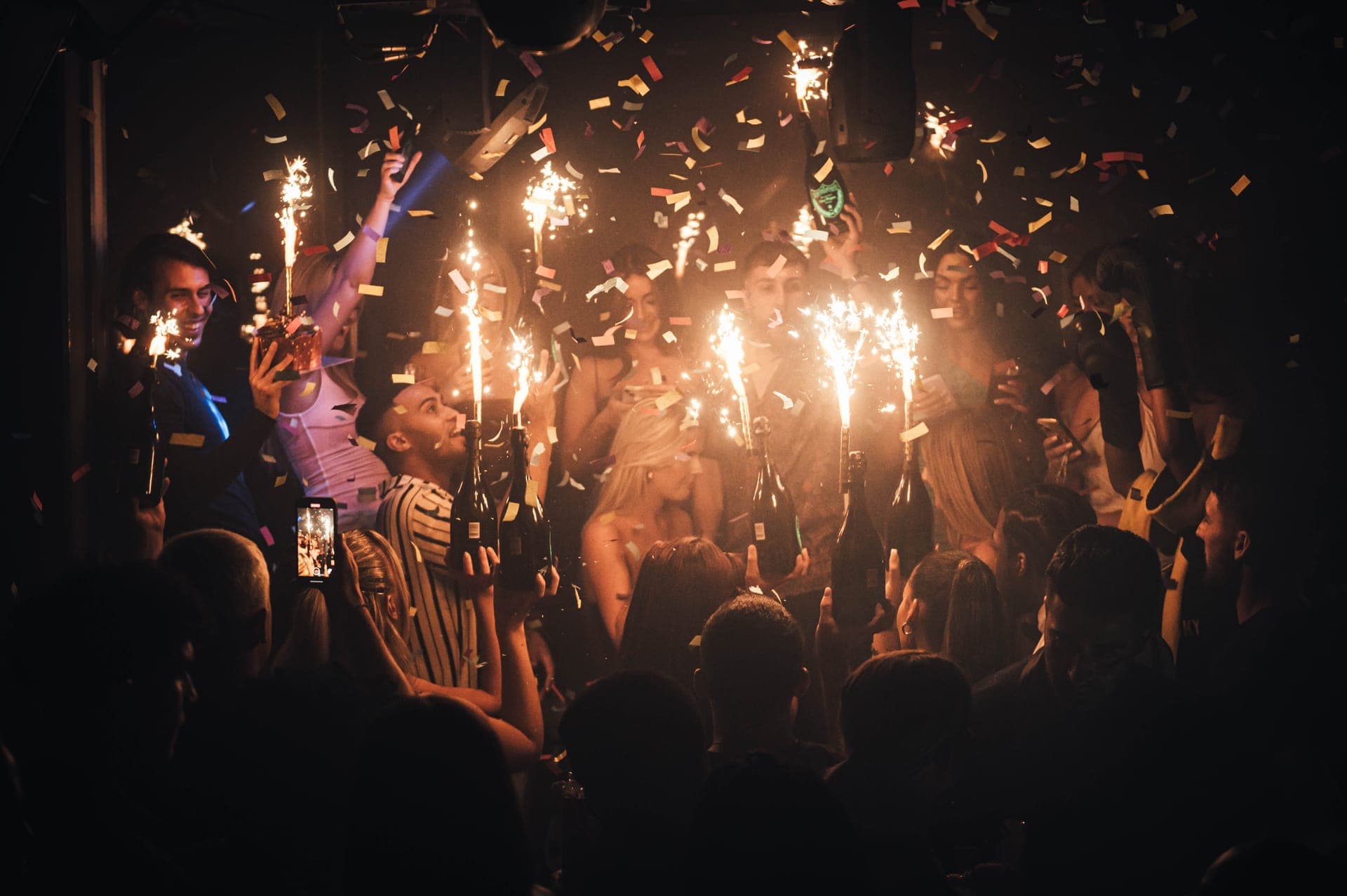 Mayfair nightlife scene with luxury clubs and vibrant atmosphere